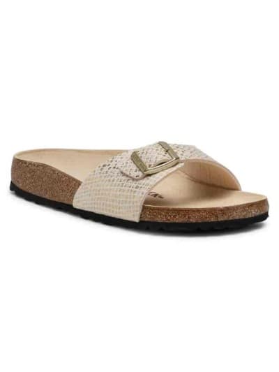 BIRKENSTOCK|Claquette femme Madrid MF Shiny Python
