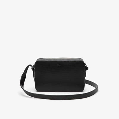 Lacoste Grand sac à bandoulière Chantaco en cuir