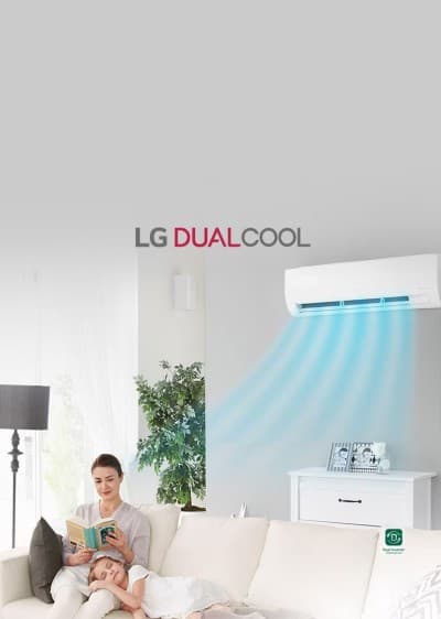 LG CLIMATISEUR 18000btu DUAL Inverter - Wifi - Nettoyage automatique - Silencieux-dual18at3