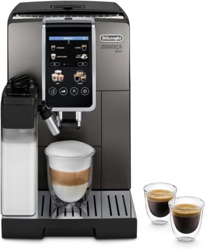 DeLonghi Dinamica Plus Machine à café 15 BARS automatique 2-en-1, 1,8 L