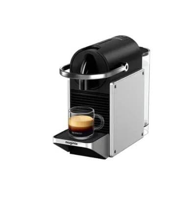 Nespresso Machine à café capsules pixie titane - D62 - 19 bars - 2 recettes - 0,70 L- SILVER