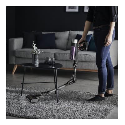 Aspirateur balai sans file 2en1 Rowenta X-FORCE 9.60 noir/violet - RH2037 مكنسة كهربائية