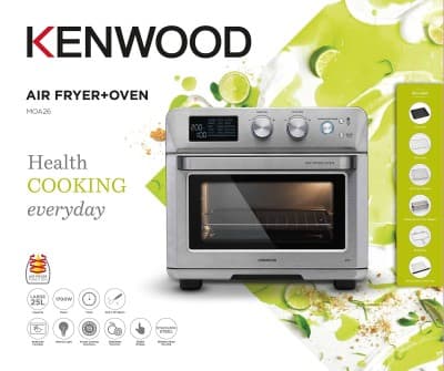 Friteuse à air + four Kenwood - Inox - 25L - 1700W