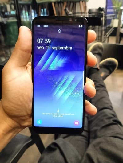 Samsung s8 Noire