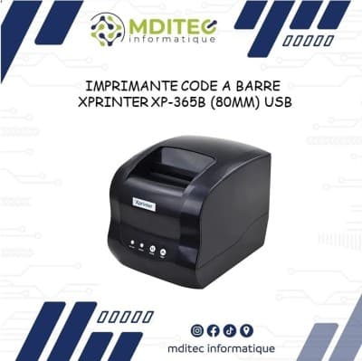 IMPRIMANTE CODE A BARRE XPRINTER XP365B USB LAN (20*82MM)