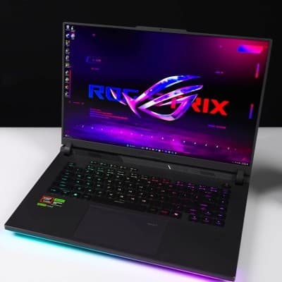 ASUS ROG STRIX G16 2025 RYZEN 9-8940HX/RAM 16GB DDR5/1TB SSD/NVIDIA RTX 5070 08 GB/16.1 POUCE