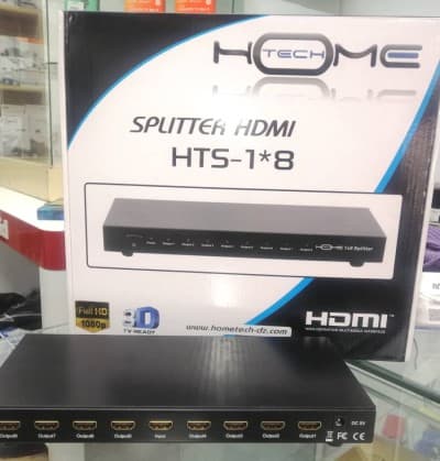 HDMI Splitter hometech 1 in 8 Out HDTV 1080p