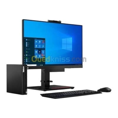 LENOVO THINKCENTRE M75Q TINY GEN 5 - RYZEN 5 PRO 8500GE -16GB - 512GB + ÉCRAN TIO 24 GEN5 TOUCH LCD