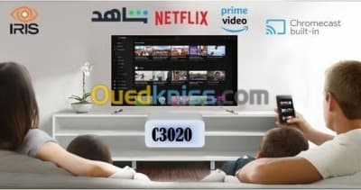 TV IRIS C3020 40" POUCES - SMART TÉLÉVISEUR FHD - QUICK START - MICRO DIMMING - HAUTE DÉFINITION