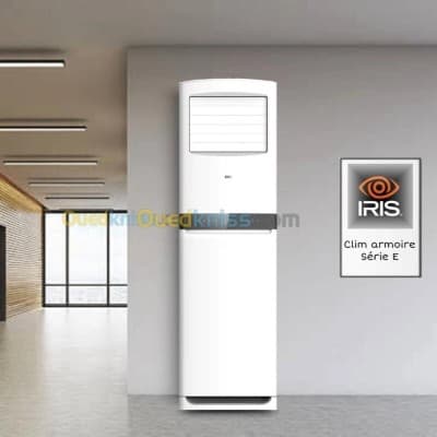 CLIMATISEUR IRIS ARMOIRE - SERIE E - 48000 BTU - AIR FLOW - 48000 BTU - BLANC