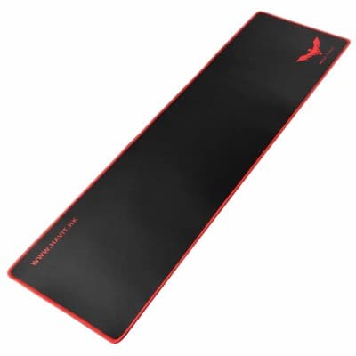 HAVIT MP830 - TAPIS DE SOURIS GAMING - 900 x 300 x 3 MM - SURFACE LISSE - BASE ANTIDÉRAPANTE - DESIGN GAMING - BLACK