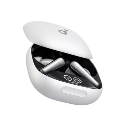 SOUNDCORE LIBERTY 4 PRO - TRUE WIRLESSE EARBUDS - 7 CAPTEURS - ULTRA NC 3.0 - HI-FI - IPX5 - WHITE