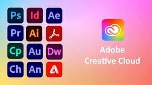 Adobe Creative Cloud Officiel 1 An