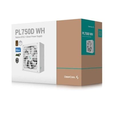 DEEPCOOL PL750D 750W 80+ BRONZE WHITE / BLACK