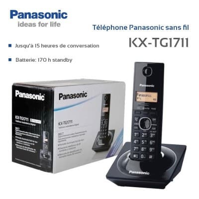 Téléphone Panasonic Sans Fil