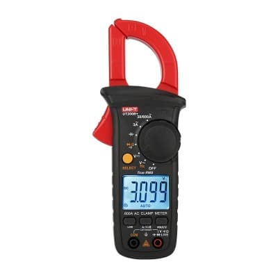 Pince multimètre de courant AC UNI-T UT200B + voltmètre numérique ampèremètre pince ampèremétrique testeur d'électricien