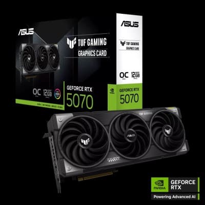 ASUS TUF Gaming GeForce RTX 5070 12GB GDDR7 OC Edition