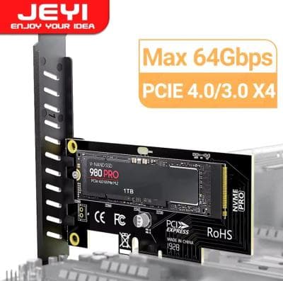 Adaptateur M.2 NV plus PCIe 4.0 3.0 SSD PCIe 4.0 tage X8 X16 6 000 PCI-E SEN4 SEN3
