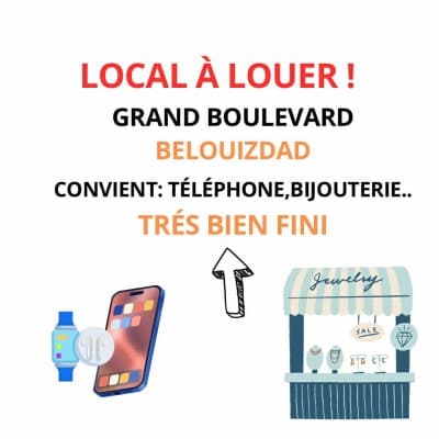 Location Local Alger Belouizdad