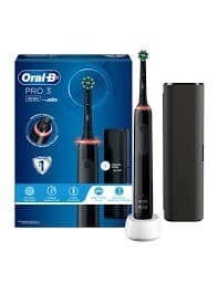 Oral-B pro 3 series 3000 brosse a dents electrique + etui de voyage nettoyage 3D 14 jours d'autonomie D505.513.3X