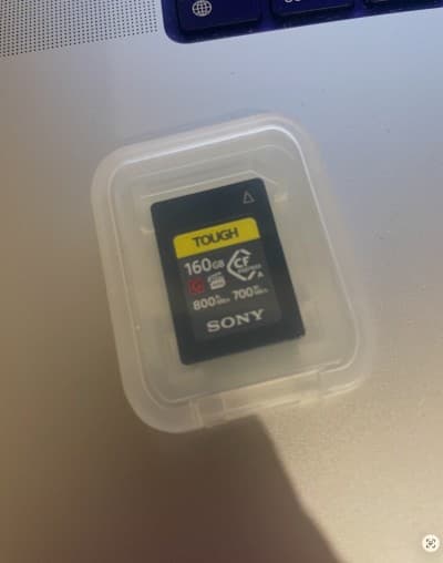 carte memoire Sony 160GB CFexpress Type TOUGH