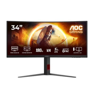 ECRAN AOC CU34G4 34" WQHD CURVED FAST VA 180Hz/0.5ms -SYNC