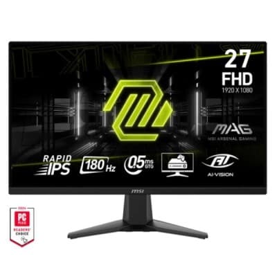 ECRAN MSI MAG 275F 27" 180HZ/ IPS/ 0.5ms, BLACK