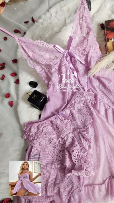 Nuisette dentelle