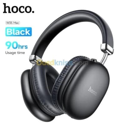 CASQUE Hoco W35 Max 90H d'autonomie Sans Fil Bluetooth 5.3 - 2500 DA