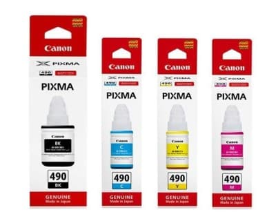 PACK ENCRE NOIR ET COULEUR CANON 490 ORIGINAL G3410 G2410 G2411