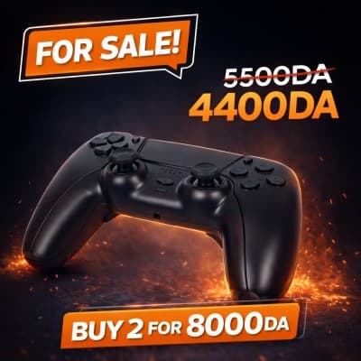 BATTLETRON PC/PS4/PS5 (ps4 games only) Controller (Buy 2 for 8000DA!) | Manette Bluetooth pour PC/PS4/PS5 (jeux PS4)