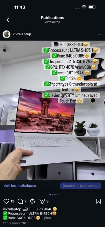 DELL XPS 9640