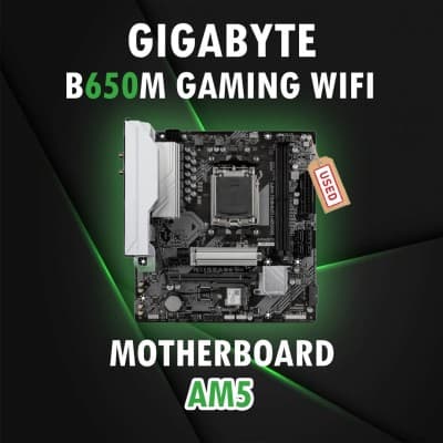 GIGABYTE B650M GAMING WIFI / MOTHERBOARD / MICRO-ATX / AM5 / USED