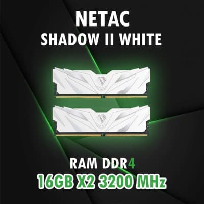 NETAC RAM SHADOW II 2x16GB / 3200MTs / DDR4 / USED