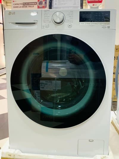 Machine a laver LG 10,5 kg blonch Smart ThinQ F4V5RYPOW