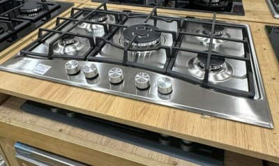Tables de cuisson à gaz 5 feux inox Ariston original ita