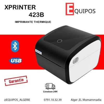 Imprimante thermique bordeaux autocollant xprinter 423B