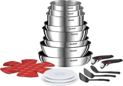 Batterie De Cuisine Tefal Ingenio 20 Pièces L897SK04