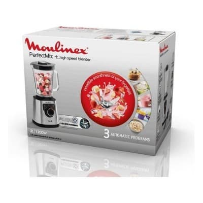Blender Moulinex PerfectMix+ 1200W Bol 2L Noir Métal LM871D10