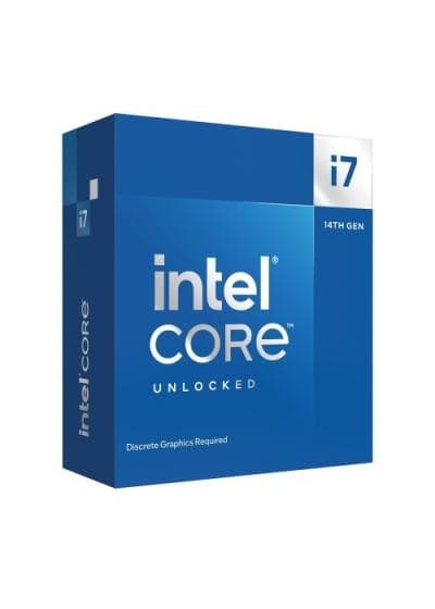 CPU INTEL CORE i7 14700KF 20_coeurs 28threads 28, up to 5.60 GHz 33M Cache (7% POUR CEUX QUI VEULENT LACHETER SEULE)