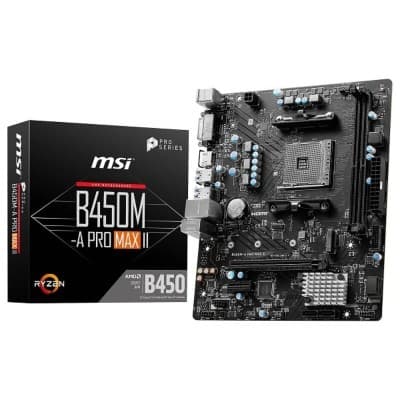 CARTE MERE MSI B450M-A PRO MAX II