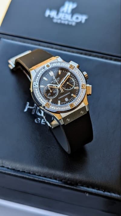 Montre Hublot Femme Big Bang Chronographe (Coffret)