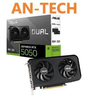 CARTE GRAPHIQUE ASUS DUAL RTX 5050 8GB OC GDDR6