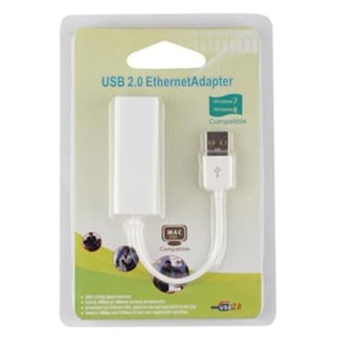 Adaptateur Usb 2.0 Vers To Rj45 Carte Réseau Externe Réseaux Lan 100Mbp