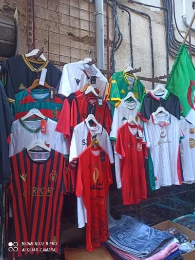 Maillot de foot club et équipe nationale