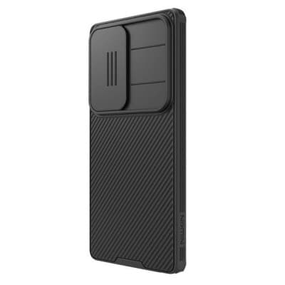 Nillkin CamShield Pro Case for Samsung S25 Ultra with Camera Cover - Black