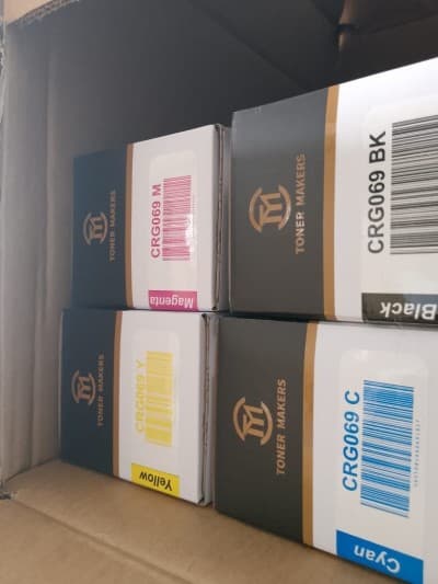 Pack Toner Laser Couleur CANON 069 BK_CY_MG_YL