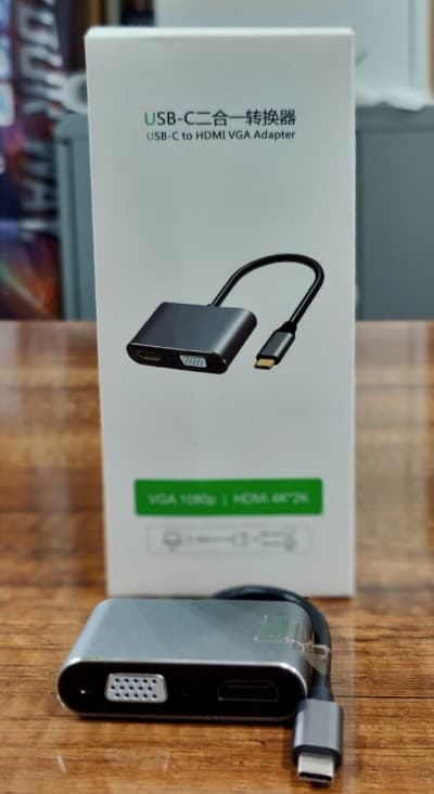 Adaptateur Type C to HDMI 4K _ VGA
