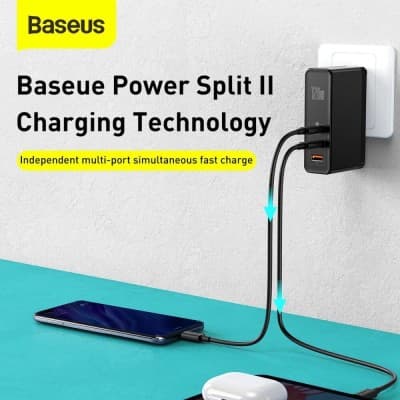 BASEUS GAN MINI QUICK CHARGER 120W