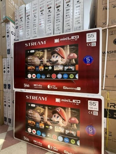 STREAM Mini LED 55" 4K Google TV 144 Hz